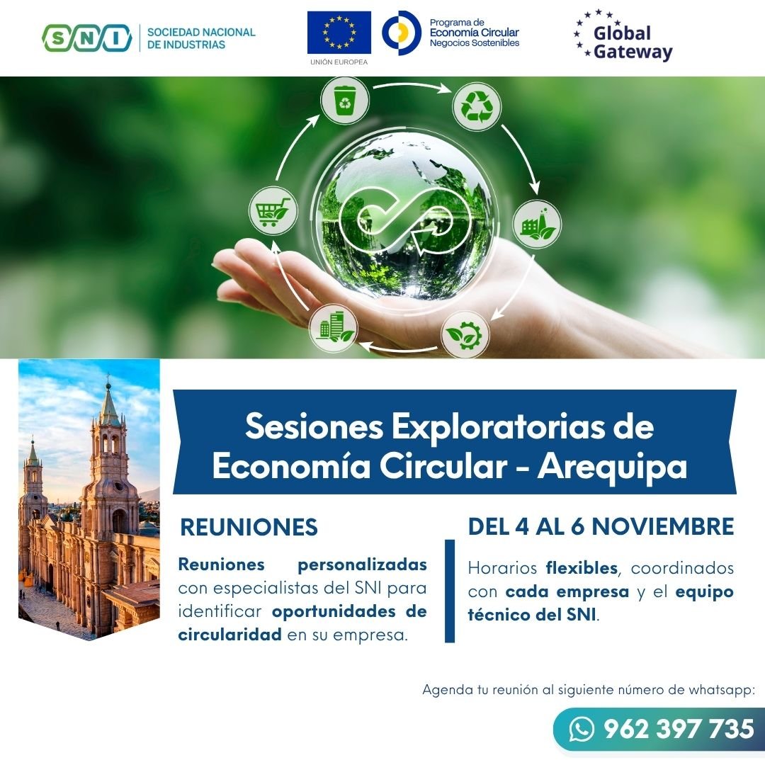 Sesiones Exploratorias de Economía Circular – Arequipa